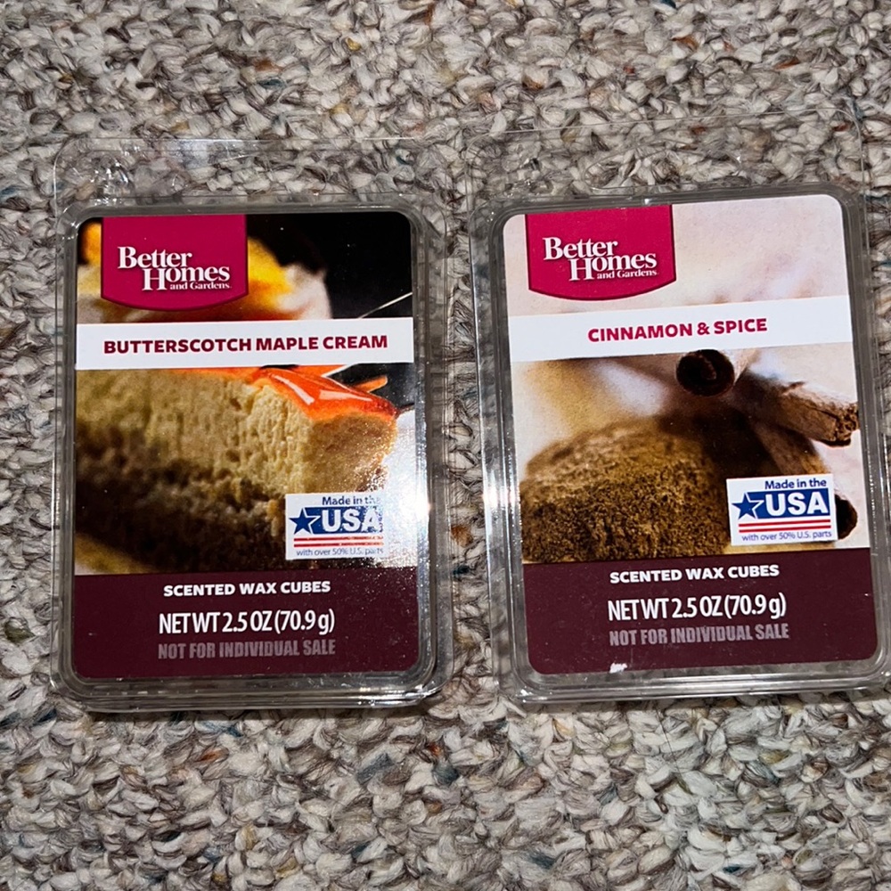 Better homes wax melts: never used